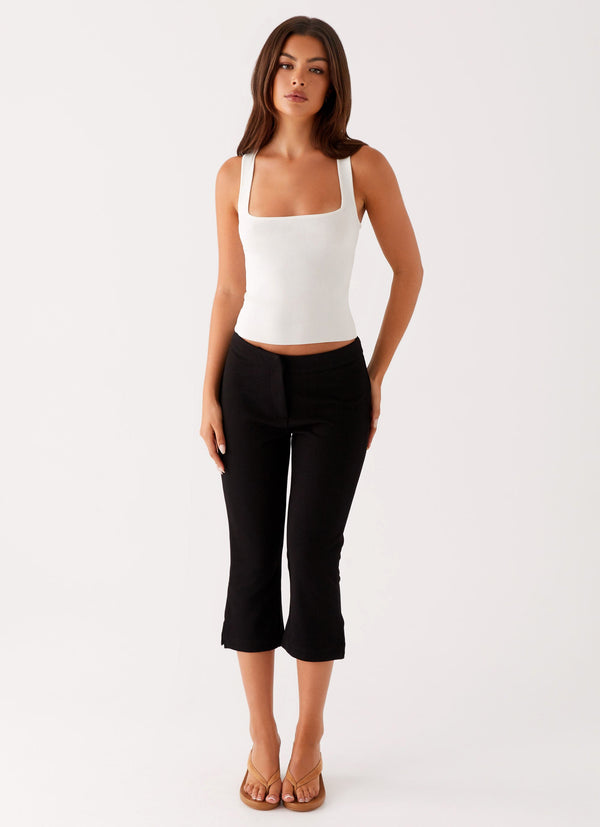 peppermayo Peppermayo Exclusive - Rue Capri Pants - Black