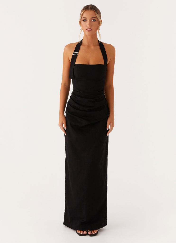 Peppermayo Peppermayo Exclusive - Rumour Has It Maxi Dress - Black
