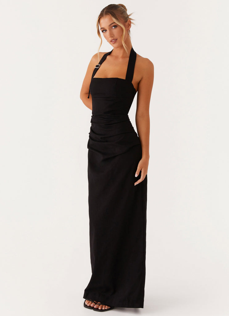 Peppermayo Peppermayo Exclusive - Rumour Has It Maxi Dress - Black