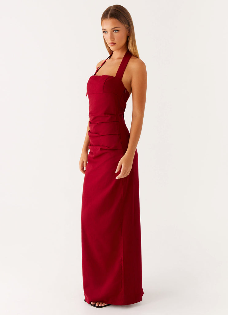 Peppermayo Peppermayo Exclusive - Rumour Has It Maxi Dress - Red