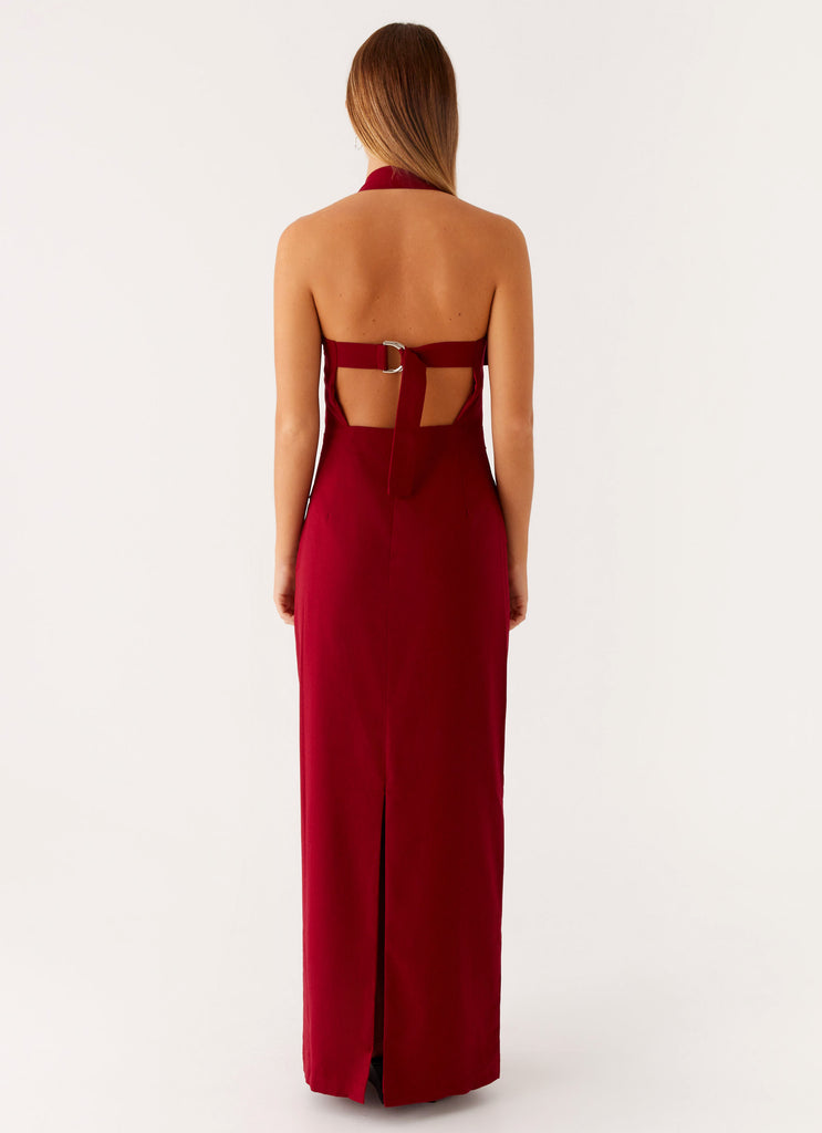 Peppermayo Peppermayo Exclusive - Rumour Has It Maxi Dress - Red