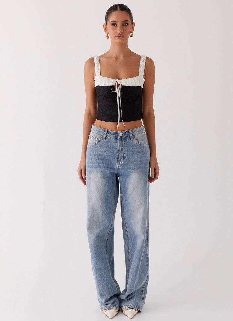 Peppermayo Peppermayo Exclusive - Ryder Bustier Top - Black