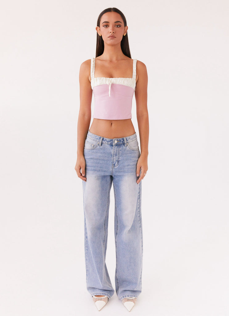 Peppermayo Peppermayo Exclusive - Ryder Bustier Top - Pink