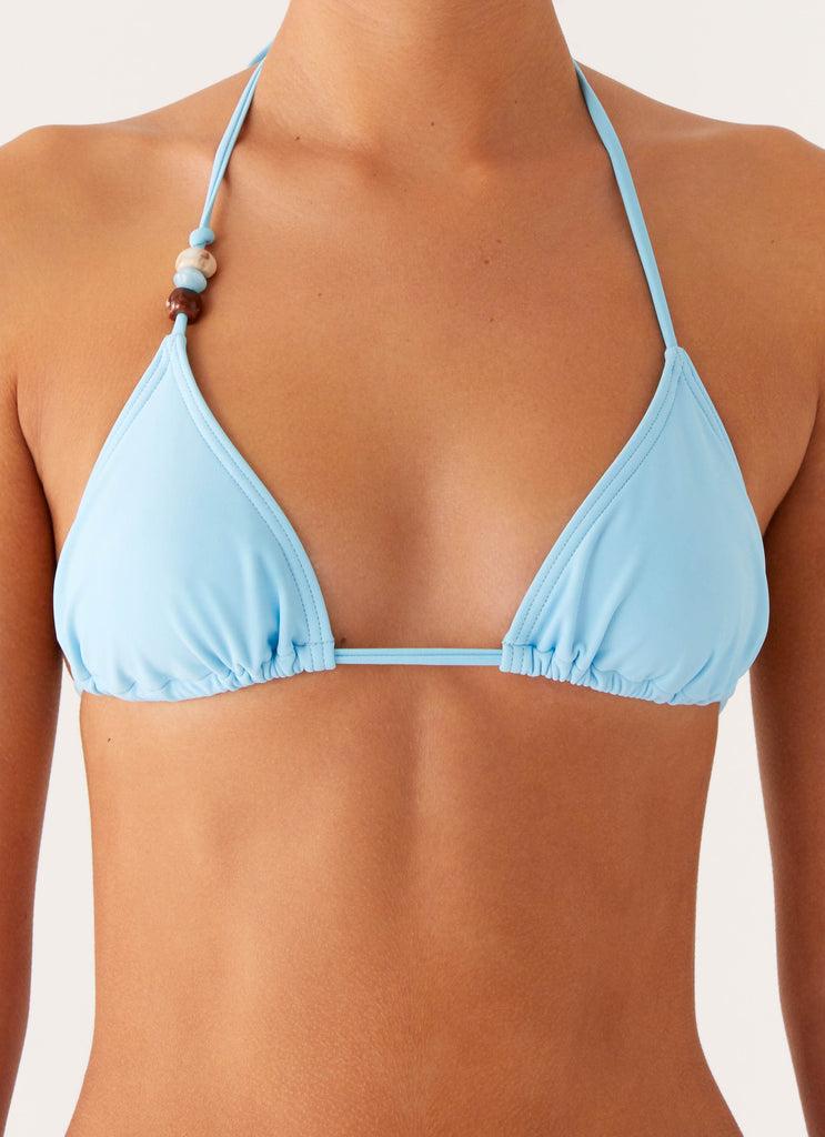 Peppermayo Peppermayo Exclusive - Ryland Bead Bikini Top - Turquoise