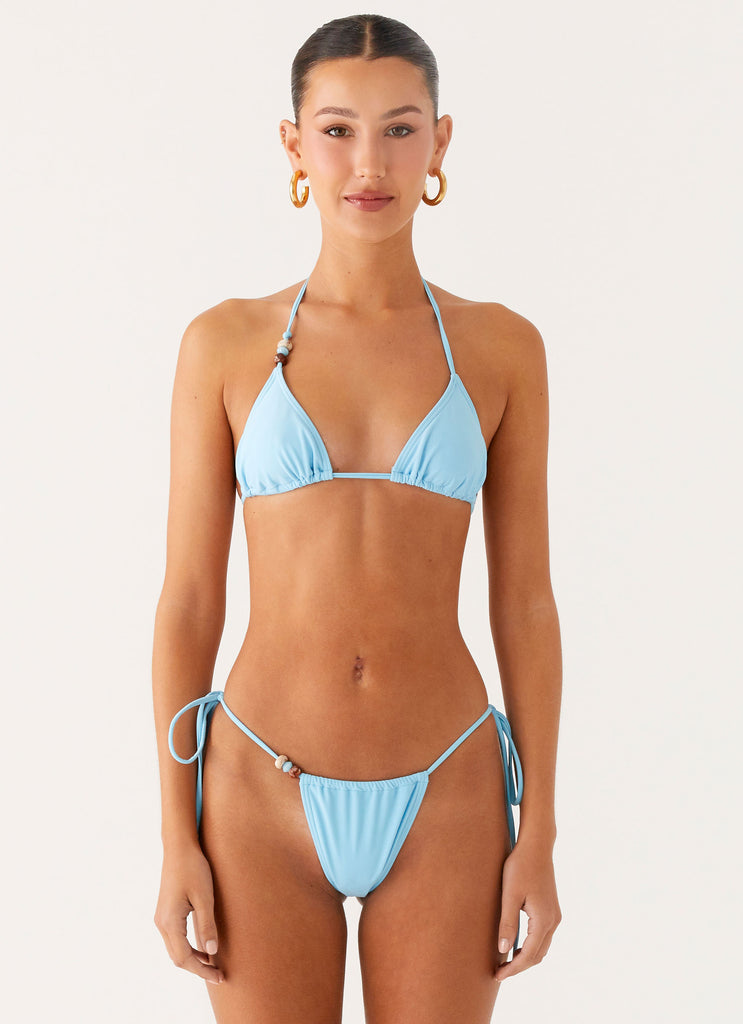 Peppermayo Peppermayo Exclusive - Ryland Bead Bikini Top - Turquoise