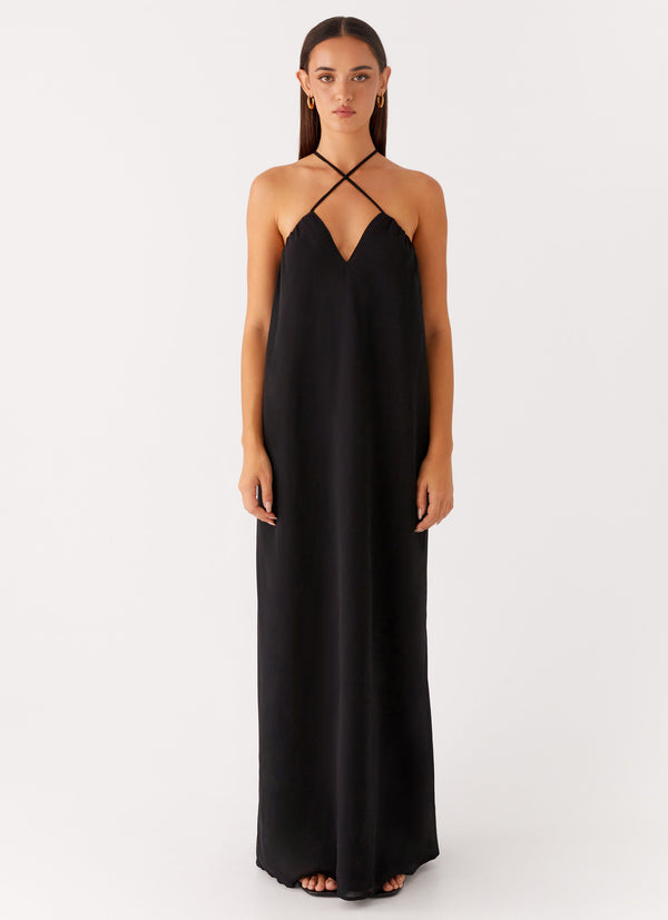 peppermayo Peppermayo Exclusive - Saba Maxi Dress - Black