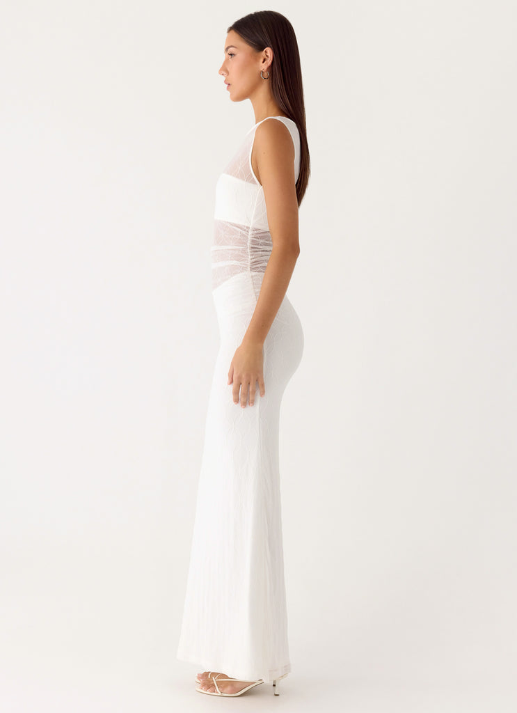 Peppermayo Peppermayo Exclusive - Sabre Maxi Dress - White