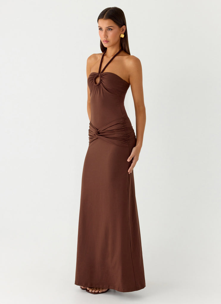 Peppermayo Peppermayo Exclusive - Sacred Maxi Dress - Chocolate