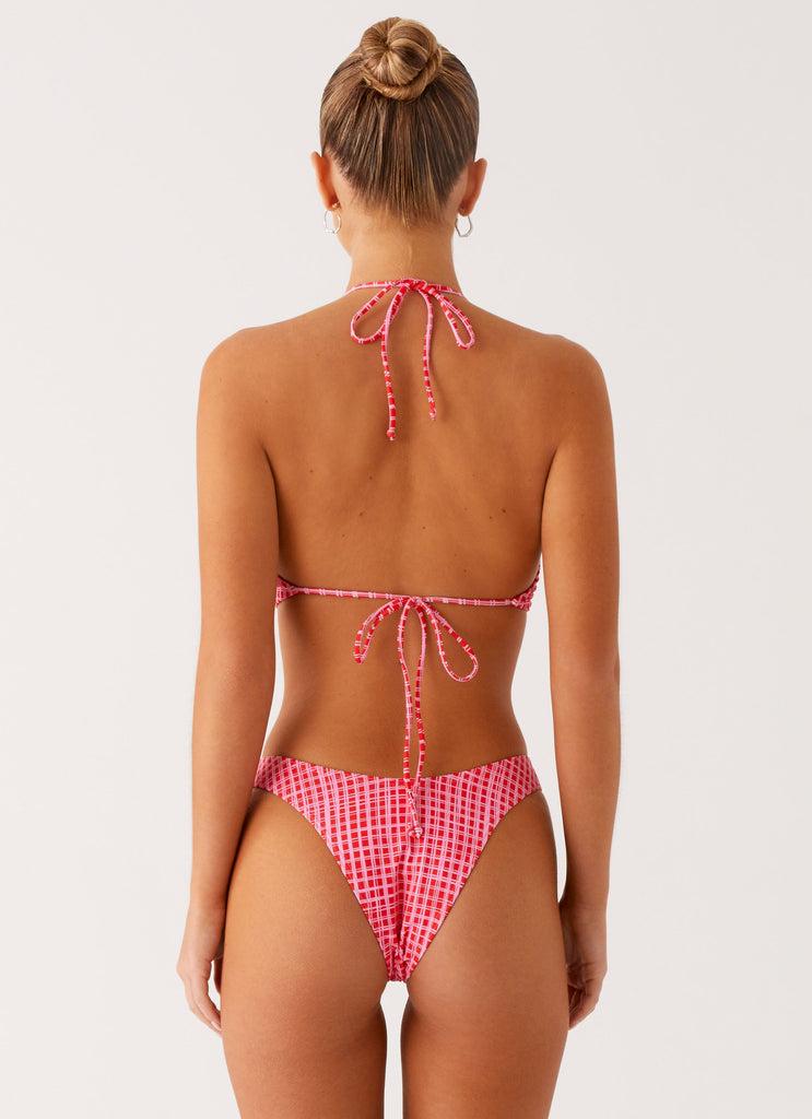 Peppermayo Peppermayo Exclusive - Saint Lucia Bikini Bottoms - Pink Check
