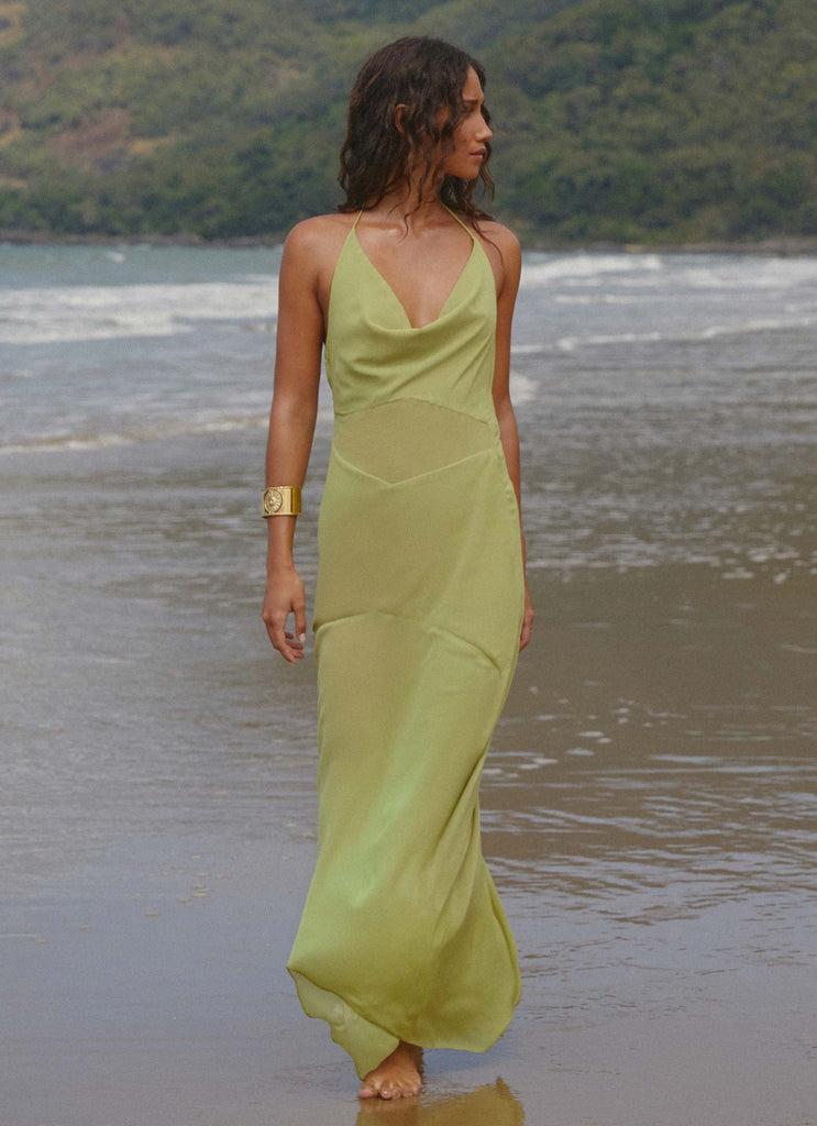Peppermayo Peppermayo Exclusive - Samoa Maxi Dress - Lime