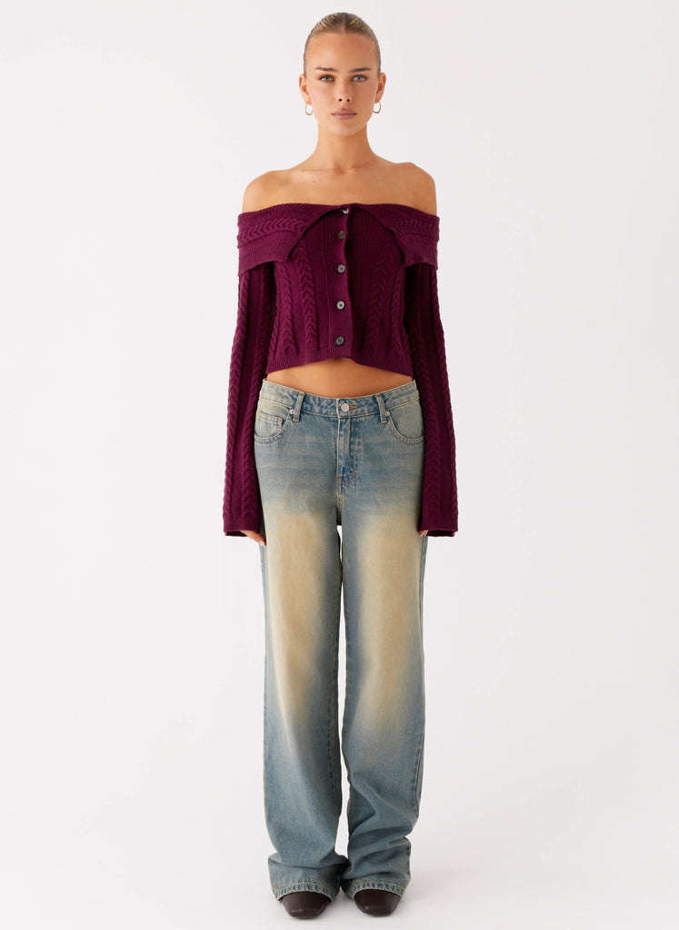 Peppermayo Peppermayo Exclusive - San Diego Straight Leg Jeans - Blue Wash