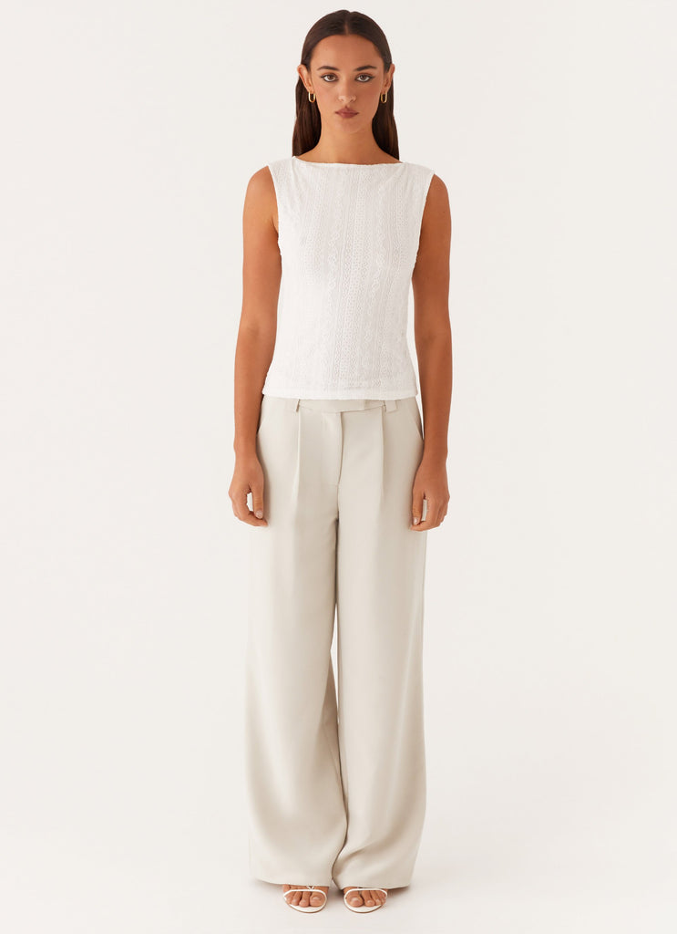 Peppermayo Peppermayo Exclusive - Sandi Tank Top - White