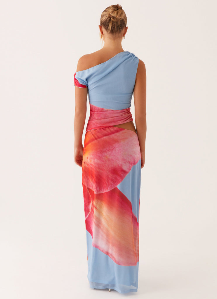Peppermayo Peppermayo Exclusive - Santa Monica Maxi Dress - Blue Floral