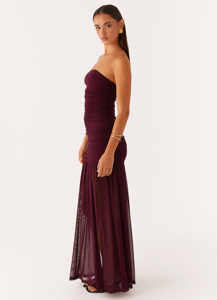 Peppermayo Peppermayo Exclusive - Savaya Maxi Dress - Mulberry