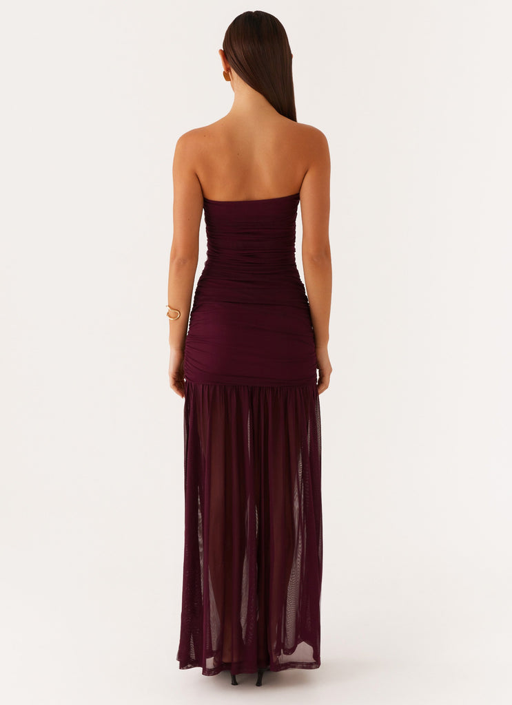 Peppermayo Peppermayo Exclusive - Savaya Maxi Dress - Mulberry