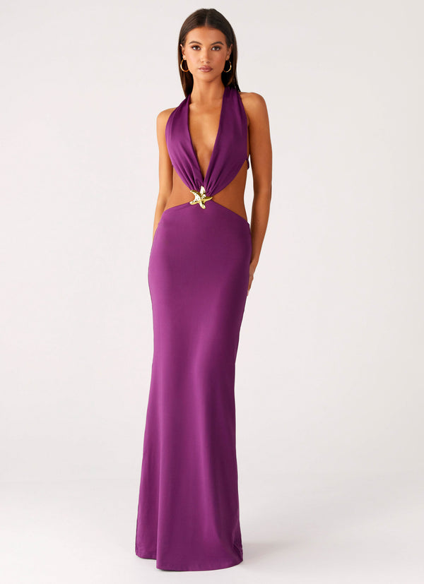 peppermayo Peppermayo Exclusive - Sea Siren Maxi Dress - Violetta