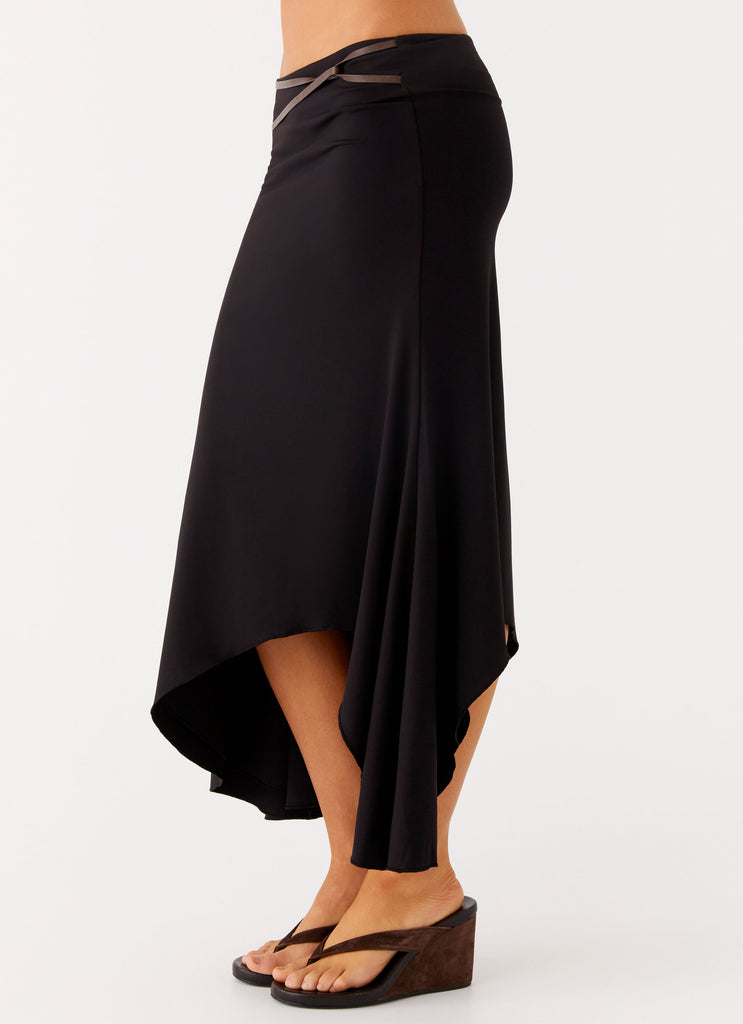 Peppermayo Peppermayo Exclusive - Seattle Midi Skirt - Black