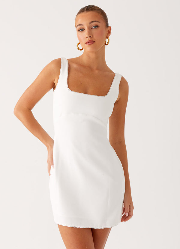 peppermayo Peppermayo Exclusive - Sedona Mini Dress - White