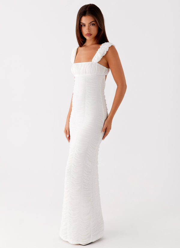 peppermayo Peppermayo Exclusive - Senses Midi Dress - White