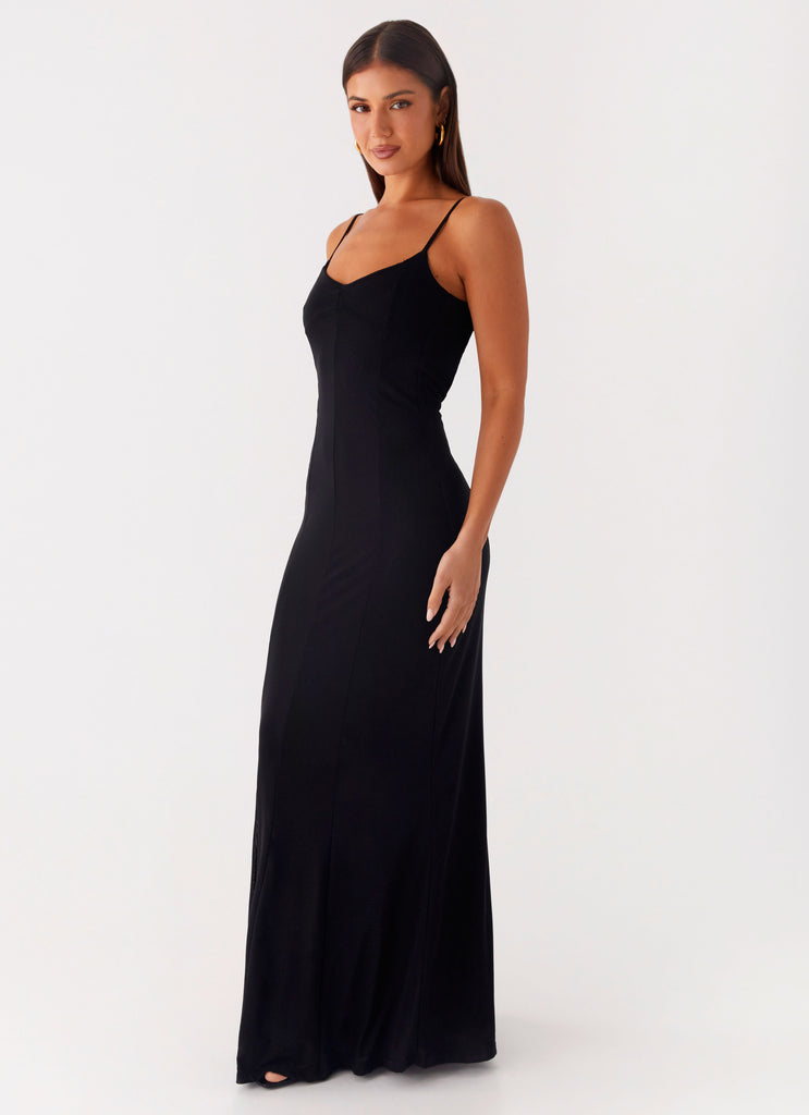 Peppermayo Peppermayo Exclusive - Serene Escape Maxi Dress - Black