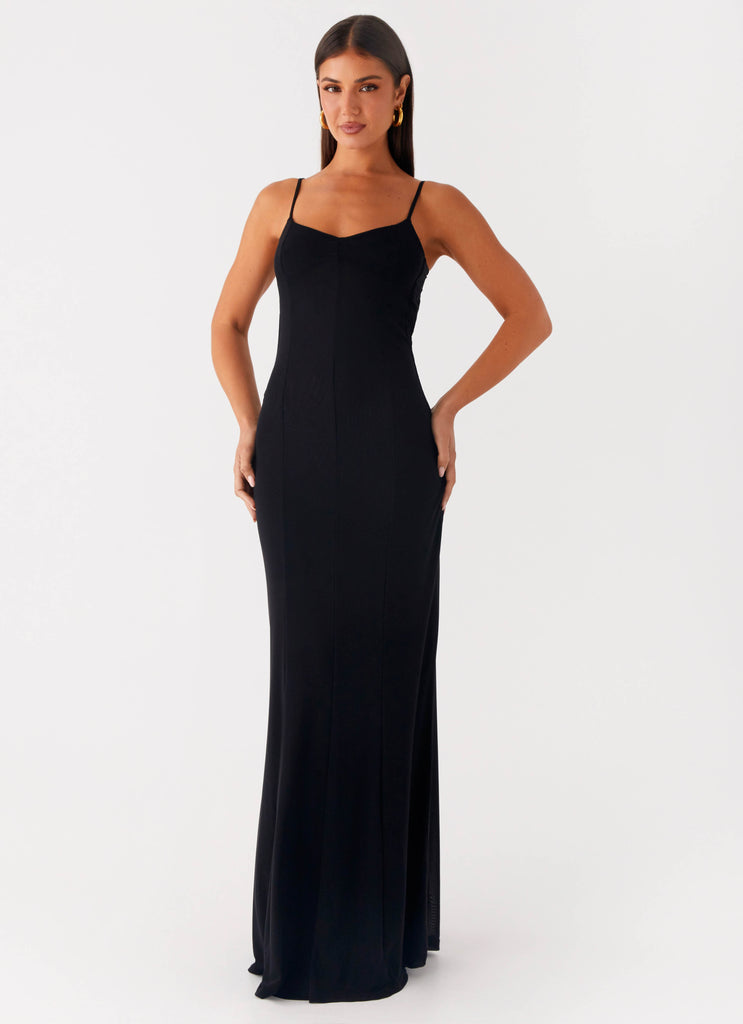 Peppermayo Peppermayo Exclusive - Serene Escape Maxi Dress - Black