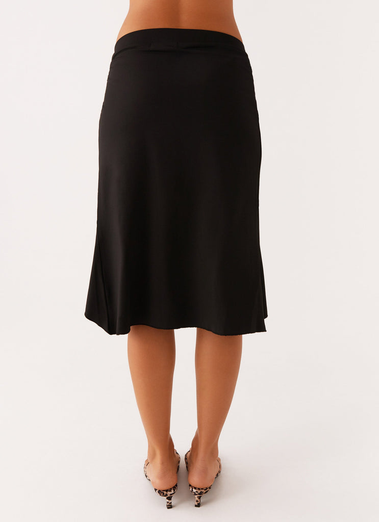 Peppermayo Peppermayo Exclusive - Shes A Lady Midi Skirt - Black