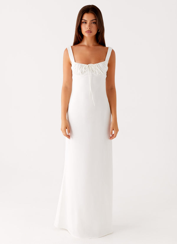 peppermayo Peppermayo Exclusive - Shyla Maxi Dress - Ivory