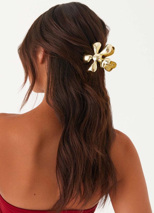 peppermayo Peppermayo Exclusive - Sicily Claw Clip - Gold