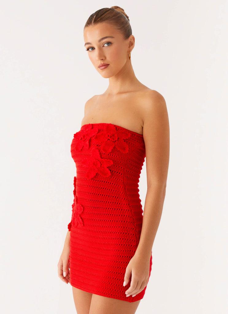 Peppermayo Peppermayo Exclusive - Sicily Mini Dress - Red