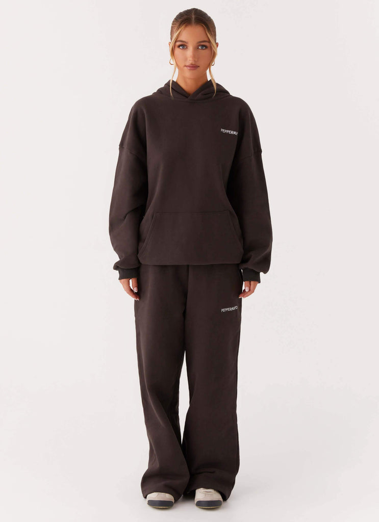 Peppermayo Peppermayo Exclusive - Signature Oversized Hoodie - Charcoal