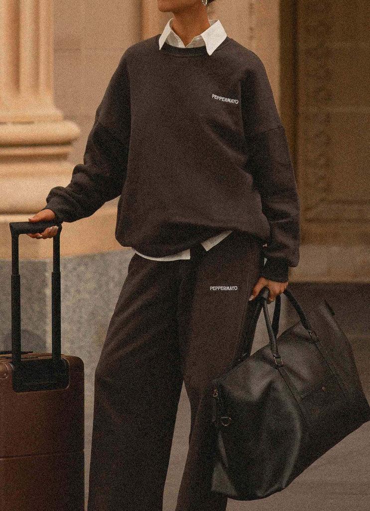 Peppermayo Peppermayo Exclusive - Signature Sweatpants - Charcoal