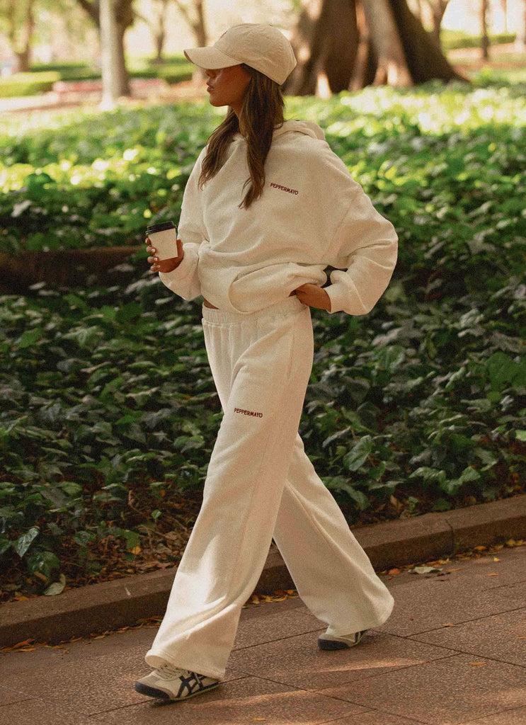 Peppermayo Peppermayo Exclusive - Signature Sweatpants - Ivory