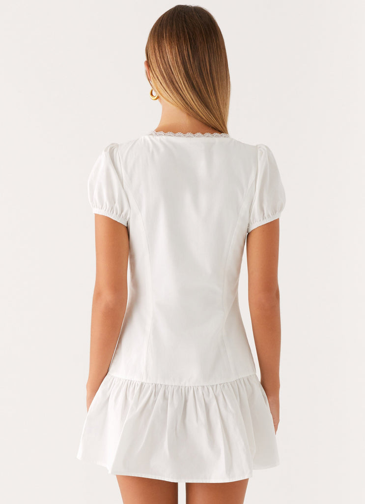 Peppermayo Peppermayo Exclusive - Simply Yours Mini Dress - White