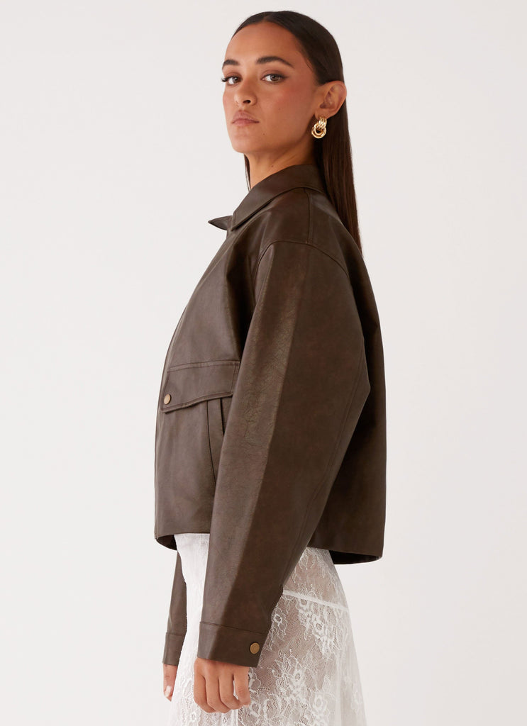 Peppermayo Peppermayo Exclusive - Sloane Jacket - Brown