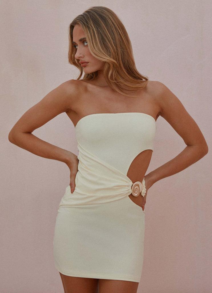 Peppermayo Peppermayo Exclusive - So Iconic Mini Dress - Yellow