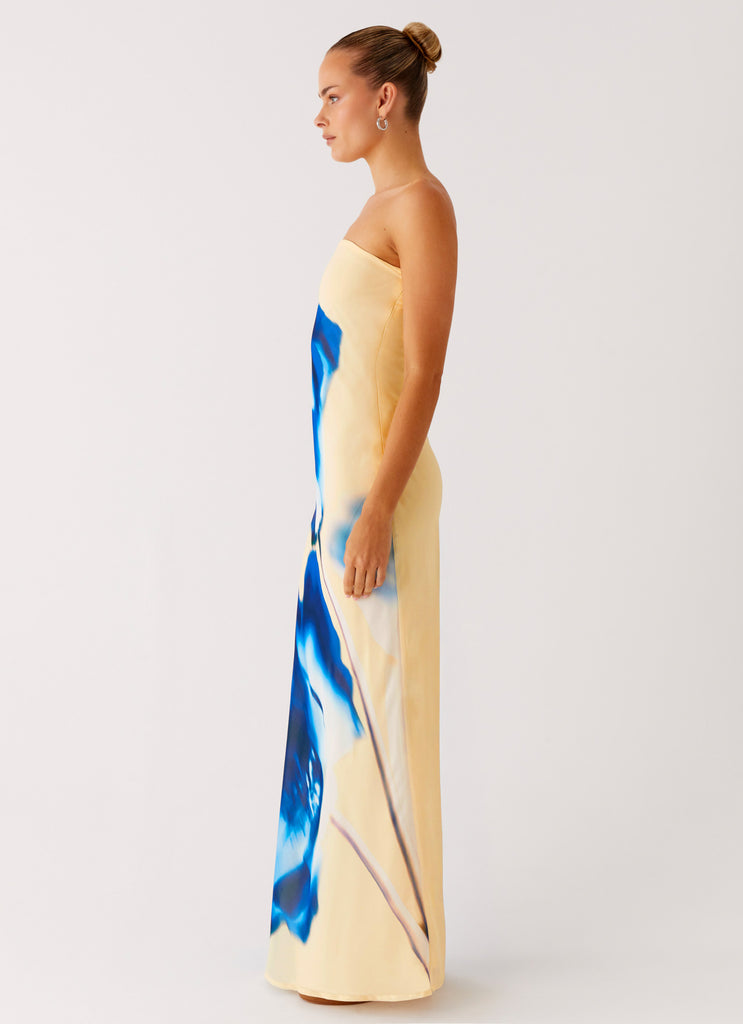 Peppermayo Peppermayo Exclusive - So You Say Strapless Maxi Dress - Heirloom Floral