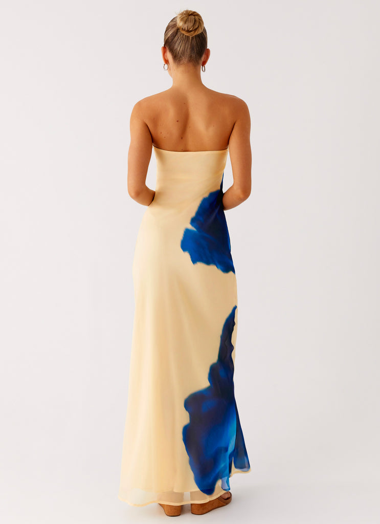 Peppermayo Peppermayo Exclusive - So You Say Strapless Maxi Dress - Heirloom Floral