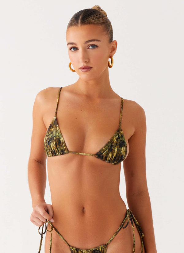 peppermayo Peppermayo Exclusive - Soffa Bikini Top - Cyber Floral