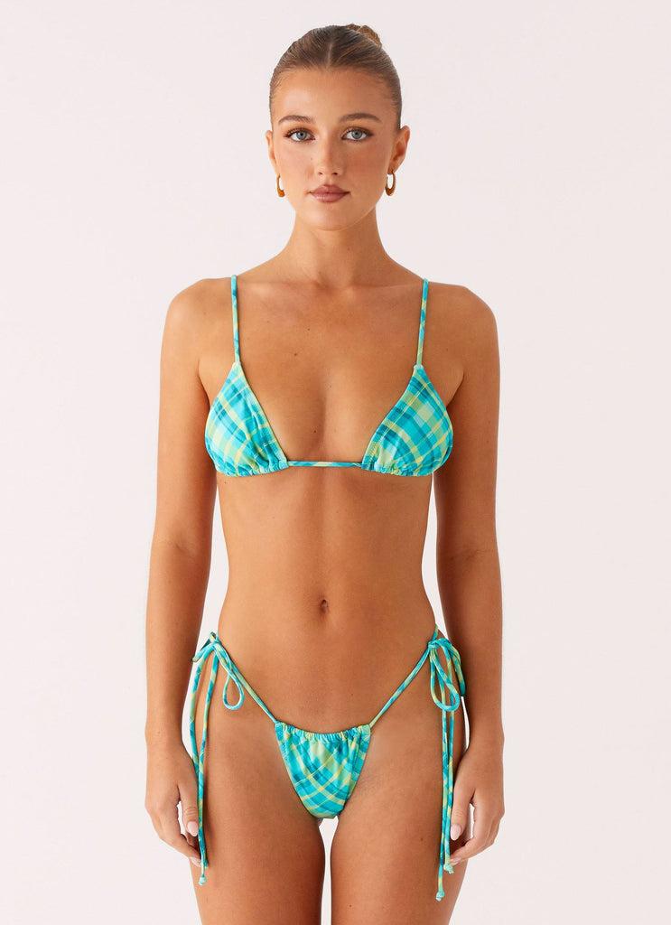 Peppermayo Peppermayo Exclusive - Soffa Bikini Top - Green Check