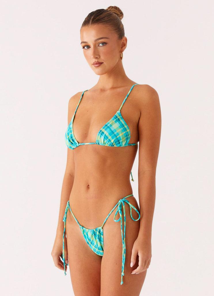 Peppermayo Peppermayo Exclusive - Soffa Bikini Top - Green Check