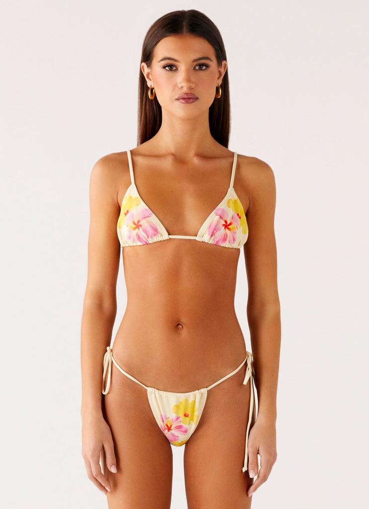 Peppermayo Peppermayo Exclusive - Soffa Bikini Top - Yellow Flower