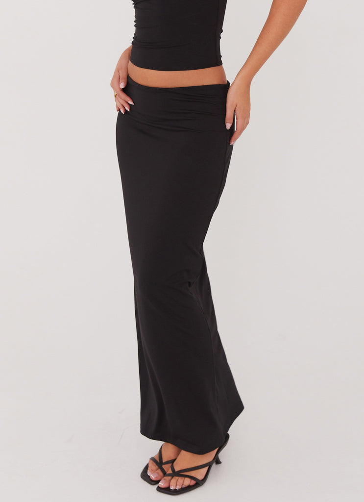 Peppermayo Peppermayo Exclusive - Solace Soul Maxi Skirt - Black
