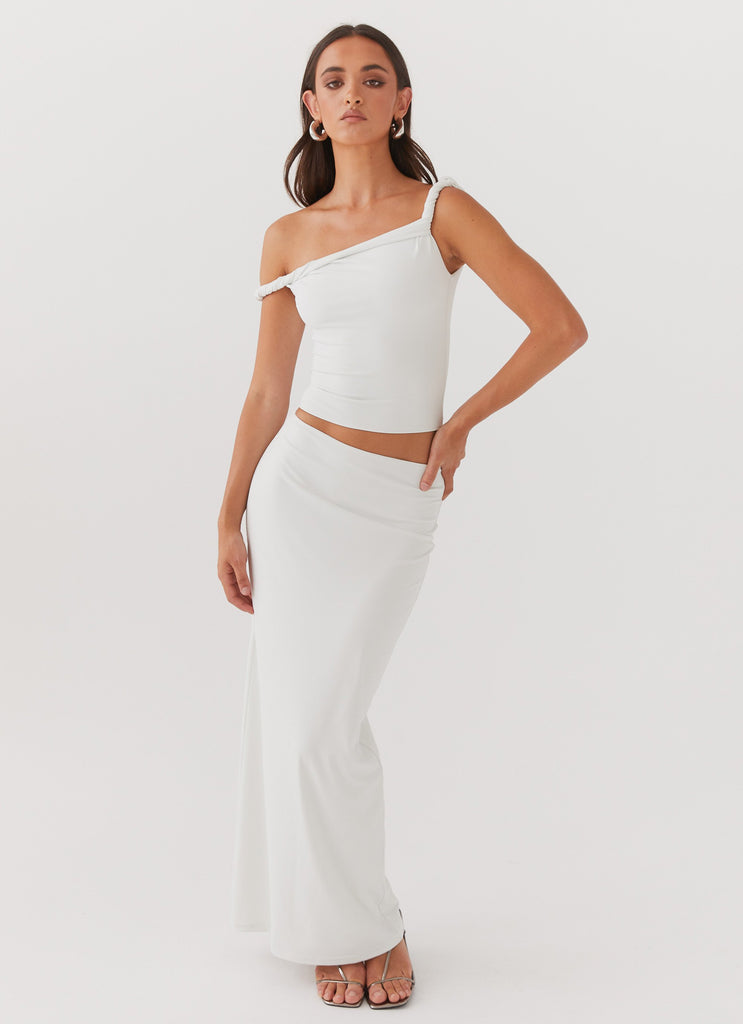 Peppermayo Peppermayo Exclusive - Solace Soul Maxi Skirt - Ivory
