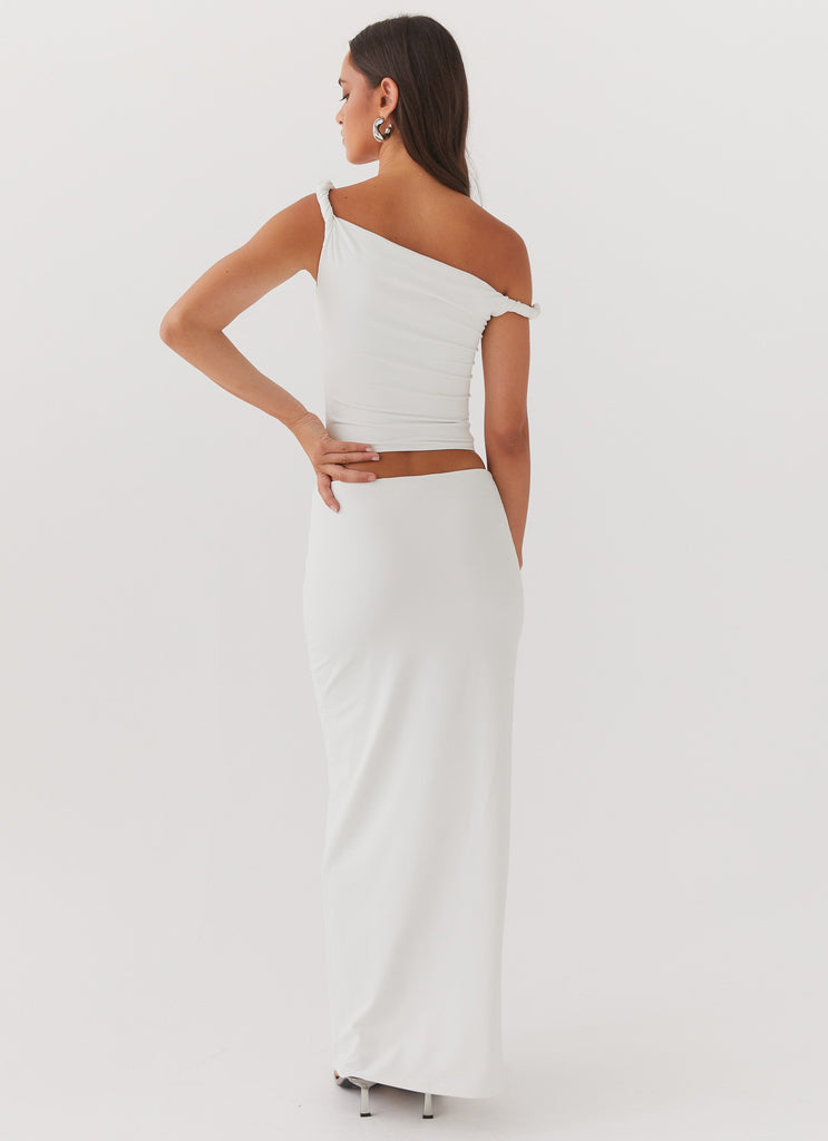 Peppermayo Peppermayo Exclusive - Solace Soul Maxi Skirt - Ivory