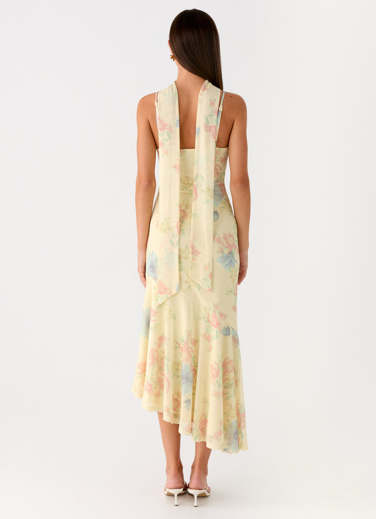 Peppermayo Peppermayo Exclusive - Sole Mio Midi Dress - Spring Meadow