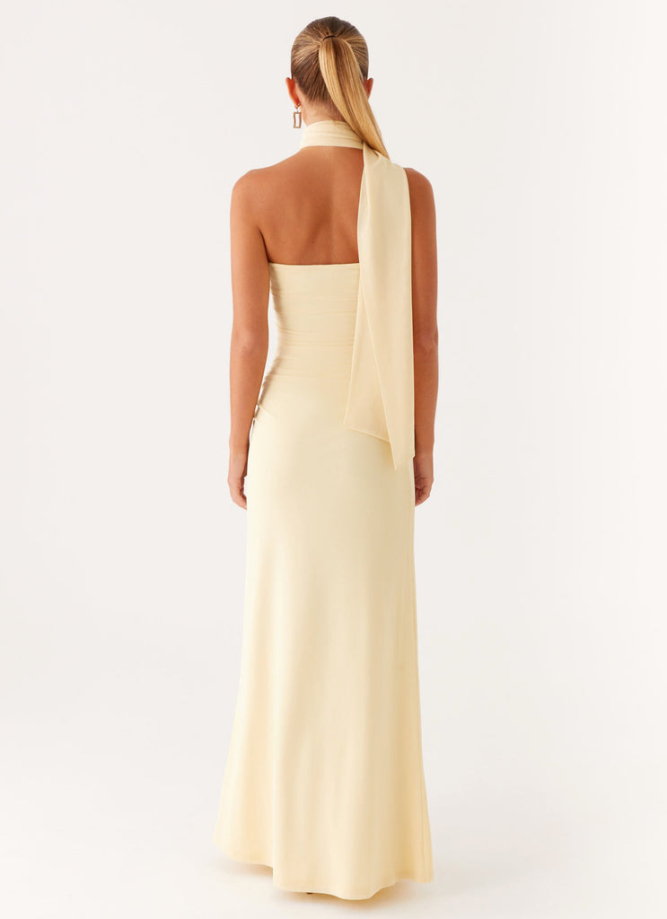 Peppermayo Peppermayo Exclusive - Songbird Maxi Dress - Yellow