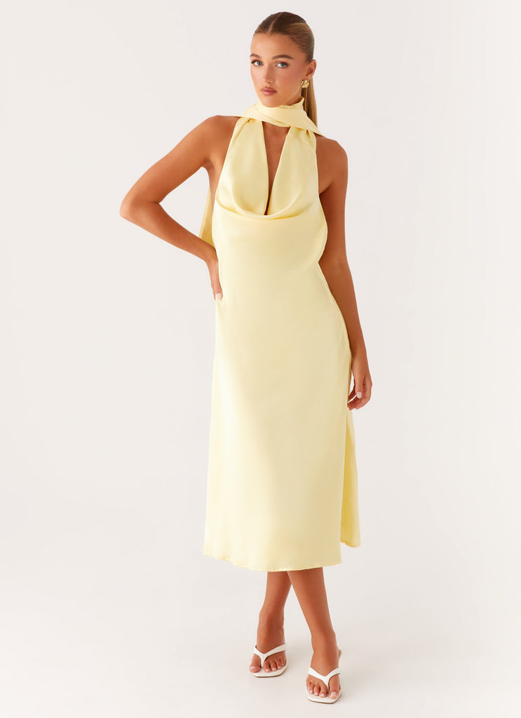 Peppermayo Peppermayo Exclusive - Sonny Midi Dress - Yellow