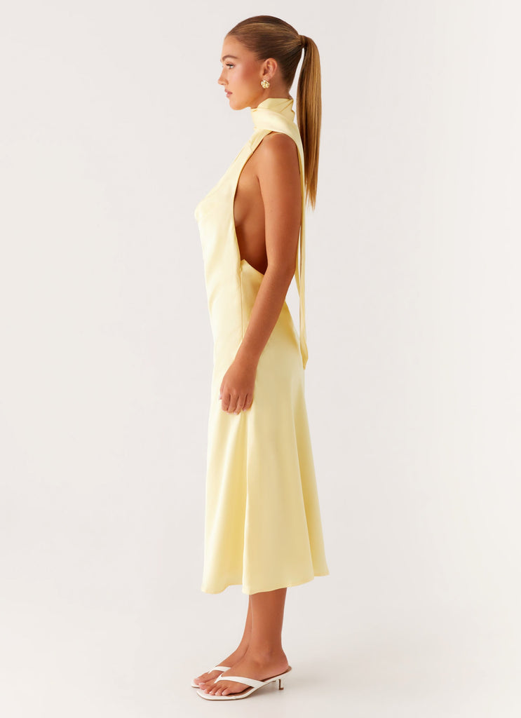 Peppermayo Peppermayo Exclusive - Sonny Midi Dress - Yellow