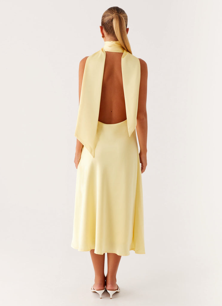 Peppermayo Peppermayo Exclusive - Sonny Midi Dress - Yellow