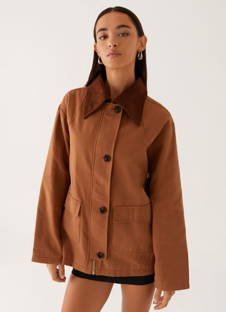 Peppermayo Peppermayo Exclusive - Sonoma Barn Jacket - Tan